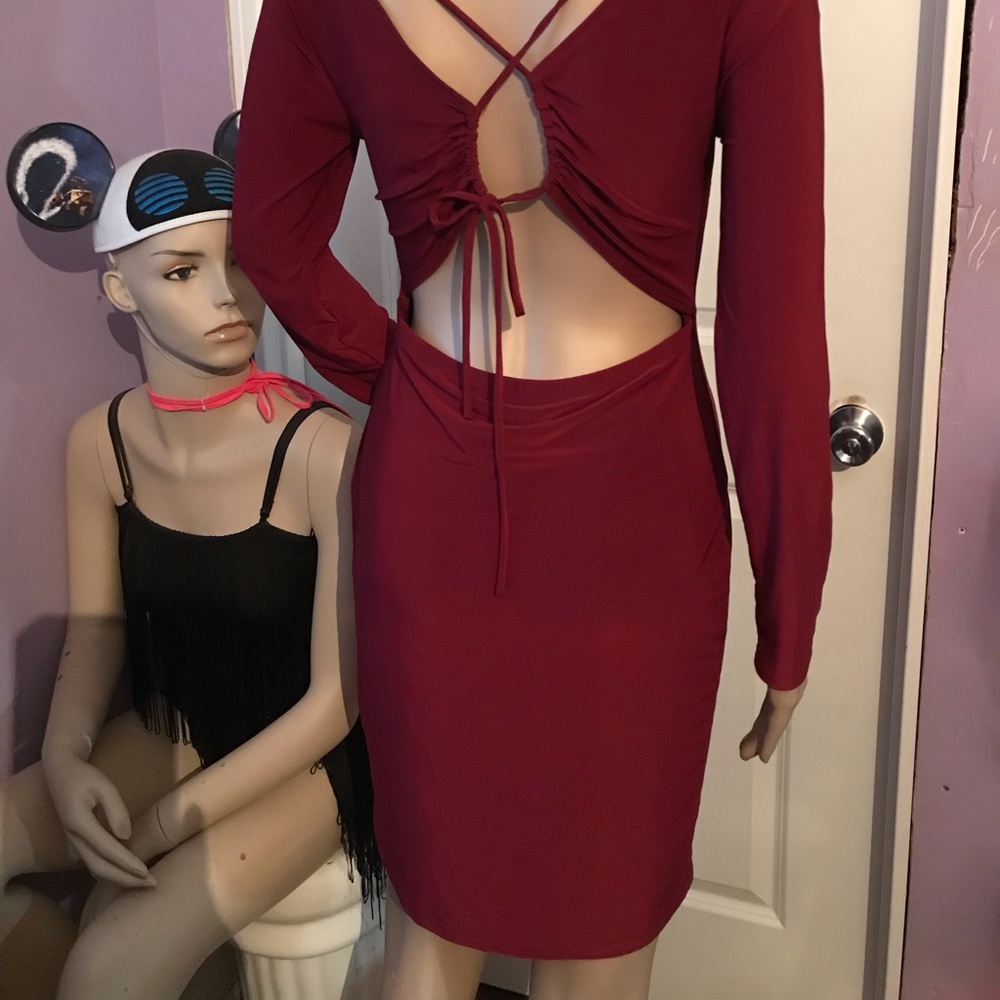 Style Rack Red Dress - Picture 6 of 11
